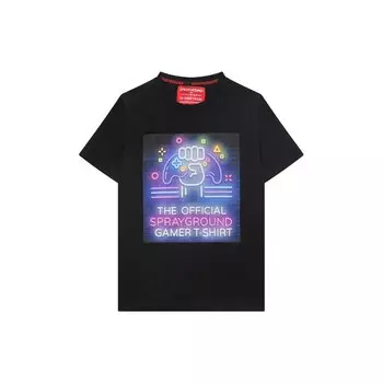Хлопковая футболка Sprayground