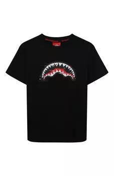 Хлопковая футболка Sprayground