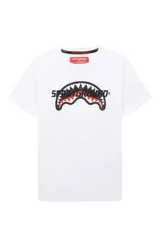 Хлопковая футболка Sprayground