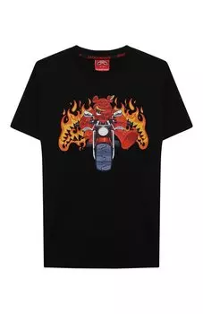 Хлопковая футболка Sprayground