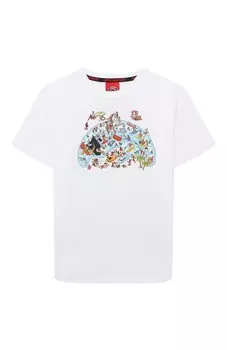 Хлопковая футболка Sprayground