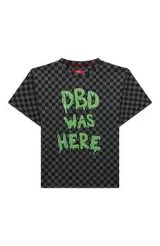 Хлопковая футболка Sprayground