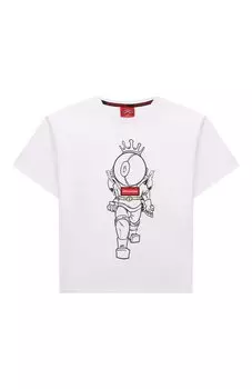 Хлопковая футболка Sprayground