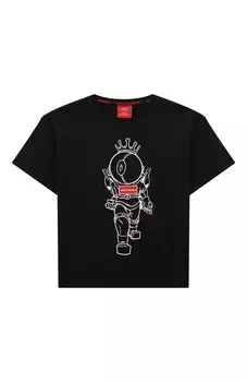 Хлопковая футболка Sprayground