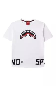 Хлопковая футболка Sprayground