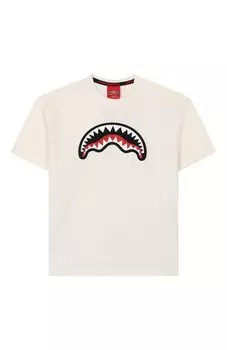 Хлопковая футболка Sprayground