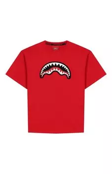 Хлопковая футболка Sprayground