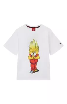 Хлопковая футболка Sprayground