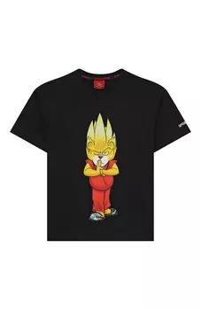 Хлопковая футболка Sprayground