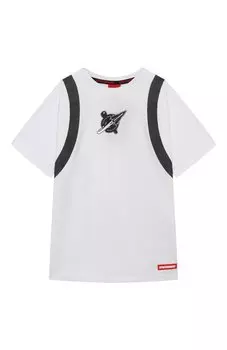 Хлопковая футболка Sprayground