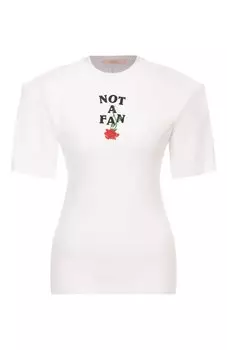 Хлопковая футболка Ssheena