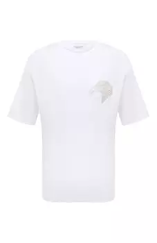 Хлопковая футболка Stefano Ricci