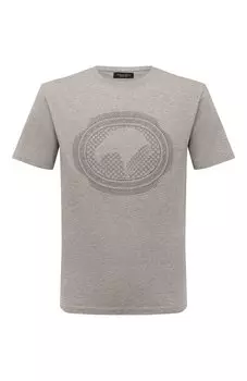 Хлопковая футболка Stefano Ricci