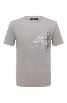 Хлопковая футболка Stefano Ricci