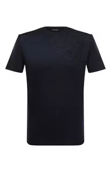 Хлопковая футболка Stefano Ricci