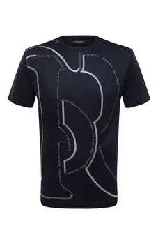 Хлопковая футболка Stefano Ricci