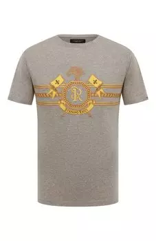 Хлопковая футболка Stefano Ricci