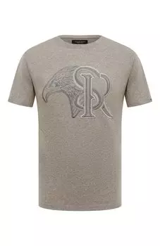 Хлопковая футболка Stefano Ricci