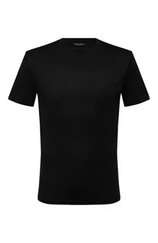 Хлопковая футболка Stefano Ricci