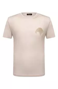 Хлопковая футболка Stefano Ricci