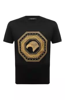 Хлопковая футболка Stefano Ricci