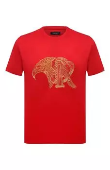 Хлопковая футболка Stefano Ricci