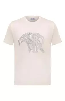 Хлопковая футболка Stefano Ricci