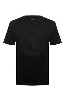 Хлопковая футболка Stefano Ricci