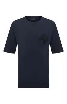 Хлопковая футболка Stefano Ricci