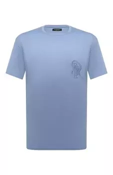 Хлопковая футболка Stefano Ricci