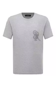 Хлопковая футболка Stefano Ricci