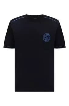 Хлопковая футболка Stefano Ricci