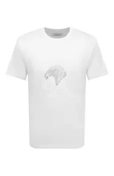 Хлопковая футболка Stefano Ricci