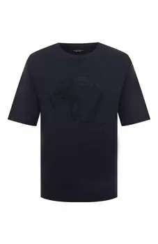 Хлопковая футболка Stefano Ricci