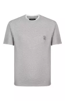 Хлопковая футболка Stefano Ricci