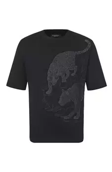 Хлопковая футболка Stefano Ricci