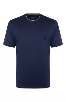 Хлопковая футболка Stefano Ricci