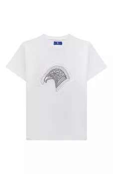 Хлопковая футболка Stefano Ricci Junior