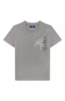 Хлопковая футболка Stefano Ricci Junior