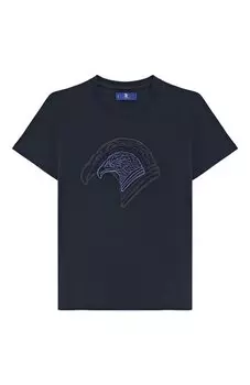 Хлопковая футболка Stefano Ricci Junior