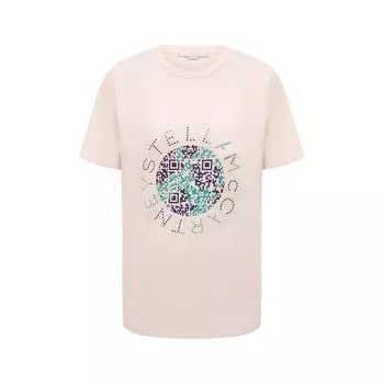 Хлопковая футболка Stella McCartney