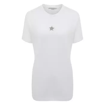 Хлопковая футболка Stella McCartney