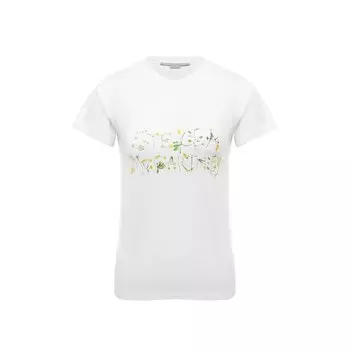 Хлопковая футболка Stella McCartney
