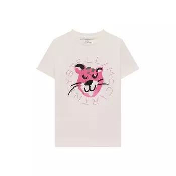Хлопковая футболка Stella McCartney