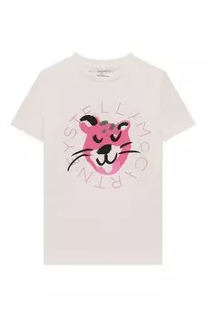 Хлопковая футболка Stella McCartney