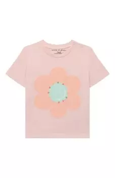 Хлопковая футболка Stella McCartney