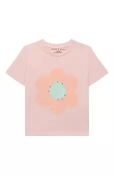 Хлопковая футболка Stella McCartney