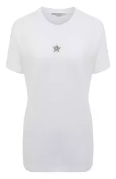 Хлопковая футболка Stella McCartney
