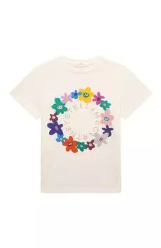 Хлопковая футболка Stella McCartney