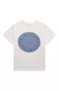 Хлопковая футболка Stella McCartney